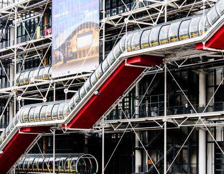 Cultural life is in full swing at the Pompidou Centre